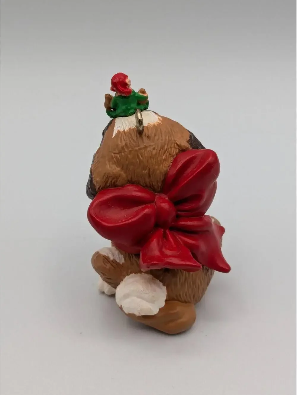 Hallmark Keepsake Puppy's Best Friend 1986 Vintage Christmas Ornament